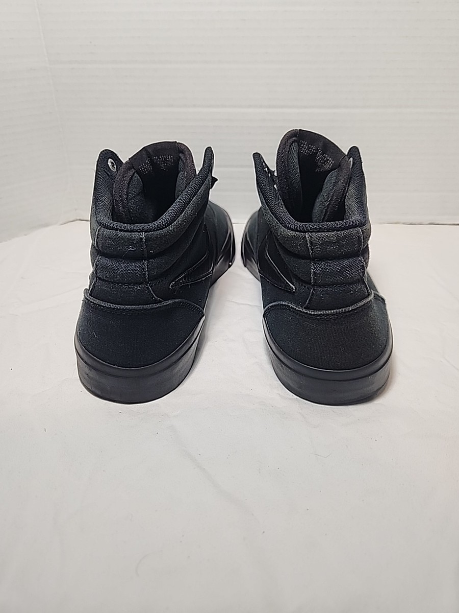 Nike SB Charge All Black Canvas Mid Skater Sk8 Shoes Men 8.5