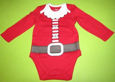 Baby Jungen Body Weihnachtsmotiv rot langarm BIOBAUMWOLLE NEU mit Etikett