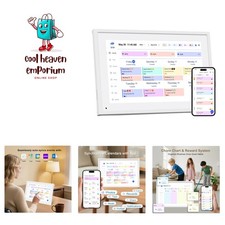 10.1'' Interactive Touchscreen Digital Calendar  Chore Chart for Family Harmony