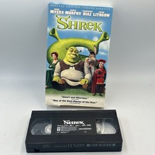 Shrek VHS 2001 Big Box Special Edition Dreamw...