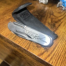 11 In 1 Multi-Tool MAX Pocket Knife w/Protective Carrying Case, Stainless Steel