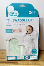 Infant Swaddle Love To Dream, Newborn, Organic Fabric, Celestial Dot Mint Color