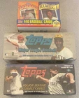 LOT OF (3) TOPPS BASEBALL COMPLETE FACTORY SEALED SETS **1996/1998/1999**