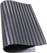 Rubber Sheet, Shoe Sole Repair Pads Protectors DIY M 375x280mm , Black