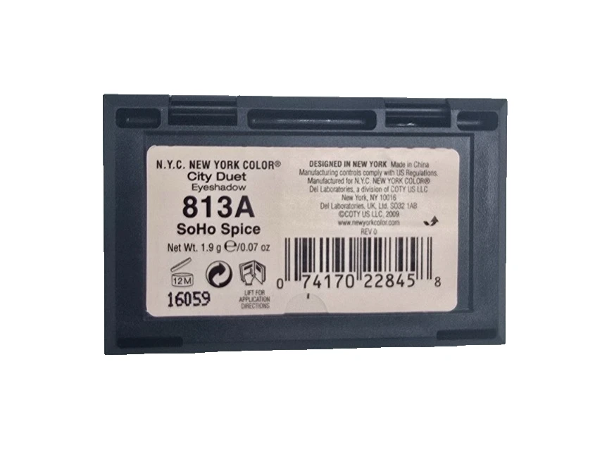 (2 Pack) N.Y.C. Eye Shadow City Duet- 813A Soho Spice - Image 2 of 2