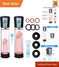 Advanced Electric Penis Vacuum Pump with 4 Suction Levels for Confidence Boost