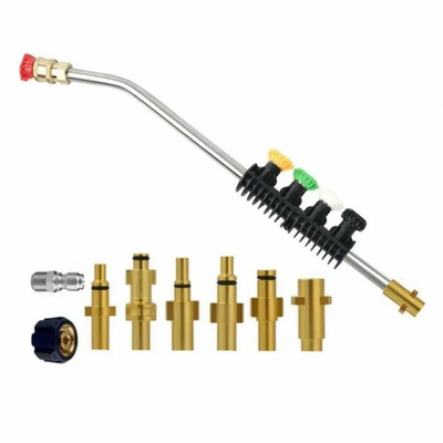 #ad #ad High Pressure Washer Extension Wand with Adjustable Nozzles – Cleaning Lance Kit $42.59