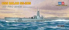 HobbyBoss USS Balao SS-285 - Plastic Model Military Ship Kit - 1/700 Scale