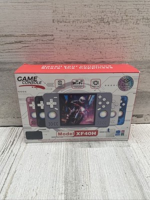 Upgraded XF40H Handheld Retro Gaming Console 4.0'' 4K IPS 128GB