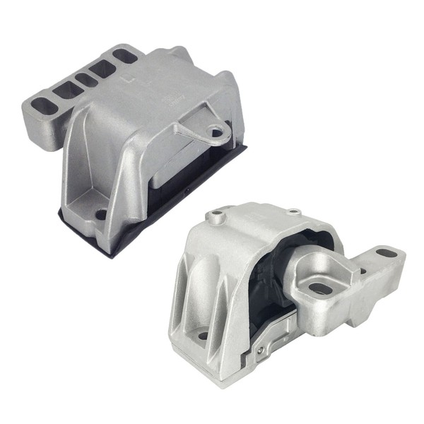 2X Motorlager Getriebelager Gummilager Links Rechts FüR Audi VW Golf 1.8T 1.9TDI-image