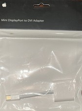 GENUINE Apple Mini DisplayPort to DVI Adapter - New  Sealed - Fast Shipping