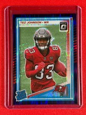 2025 Panini Donruss Optic  Johnson #231 - Purple Shock Prizm (RC)