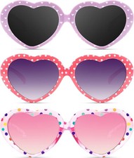 Kids Polarized Sunglasses with UV Protection for Girls  Boys, 3-Pack, Age 3-12