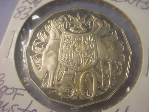 1989 Australia 50 Cents — photo from the most recent tracked eBay sale