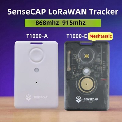 Sensecap T1000 E Meshtastic 868MHz Tracker Lora with LR1110,nRF52840,AG3335 GPS,