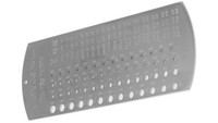 WskaźNik Wiercenia, Przymiar Wierconego Otworu, Stal RS Components