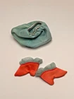 Vintage 1960s Mattel Barbie Cloud 9 slippers & panty set #1841 HTF