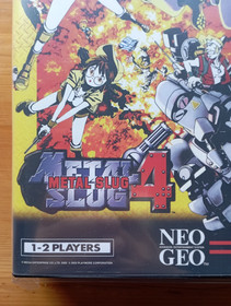 Metal Slug 4 Neo Geo AES USA Brand New Sealed Original