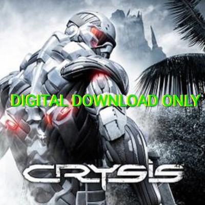 Crysis PC Game. No Refund, No Physical item shipped. For Digital Download Only.
