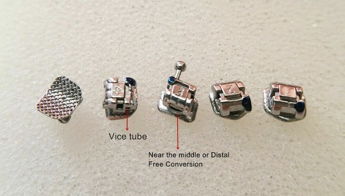 Dental Self-Ligating Brackets Orthodontic Roth 0.022 3Hook Damon Ormco Bracket - Picture 8 of 9