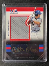 2017 Panini USA Stars & Stripes Colton Olasin Autographed Jersey Black #/88!!!