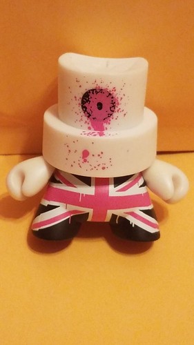 Lot Of 2 Kidrobot Fatcap Series 1 "Shok1 UK & Koa Ghost" - Picture 6 of 11