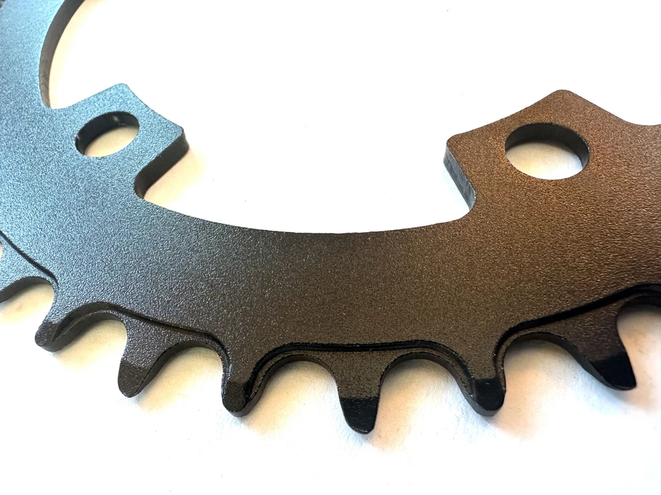 Plato de aleación NW 40T 5 pernos 110 mm BCD bicicleta 1/8 BMX/bicicleta de una sola velocidad nuevo Foto 4 de 4