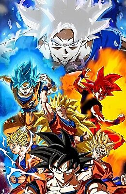 Goku super saiyan instinct wall poster REDCLOUD Paper Print - Animation &  Cartoons posters in India - Buy art, film, design, movie, music, nature and  educational paintings/wallpapers at