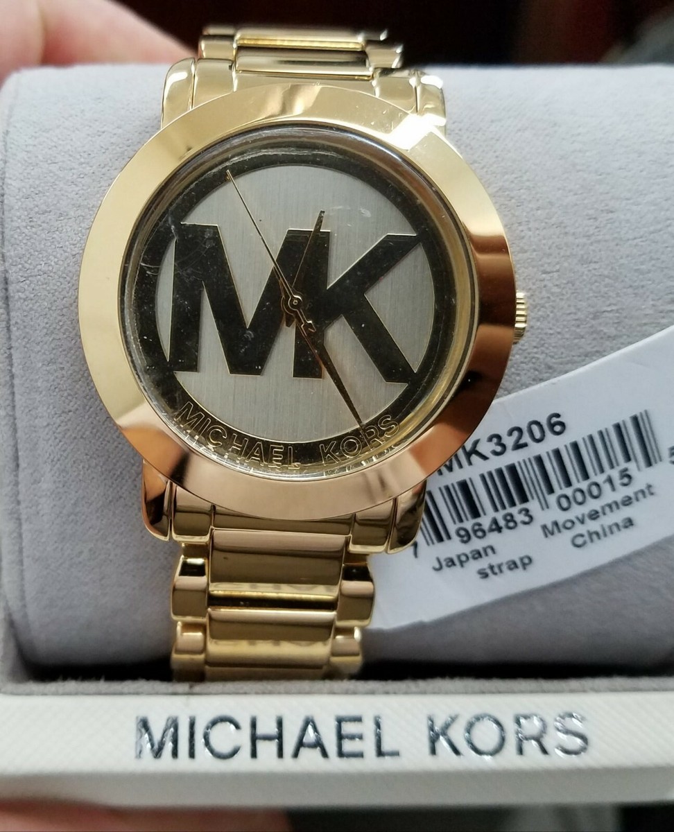 MICHAEL KORS マイケル・コース レディース ゴールド MK3206 Michael Kors MK3206 Runway Gold Tone Dial Gold Tone