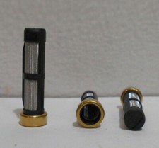 Lot of 10 New Stainless Steel Mesh Screen Filters 1" X 1/4"