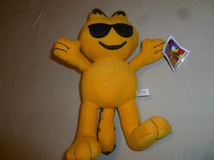 emoji garfield plush