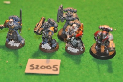 space marine space wolf 40k 5 command squad warhammer (52005)
