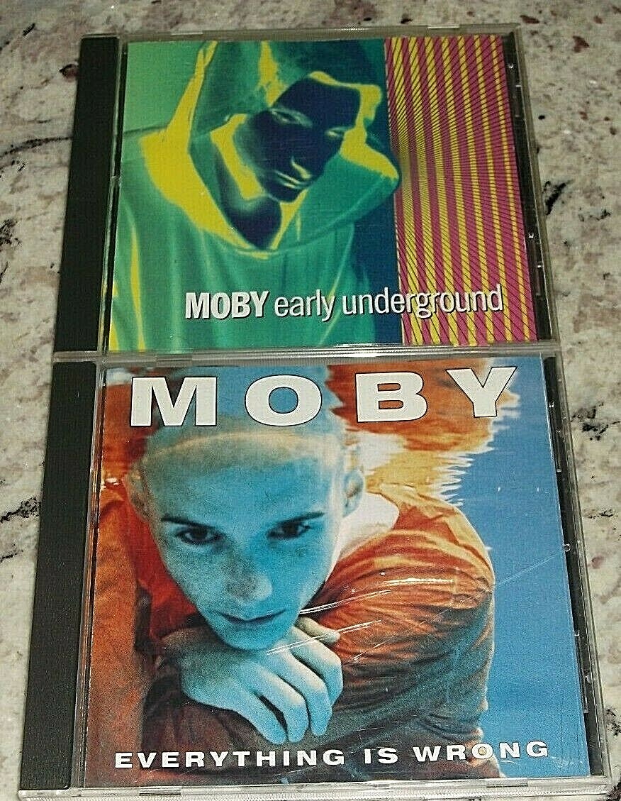CD】Underground Moby CD Lot Early Underground & Everything