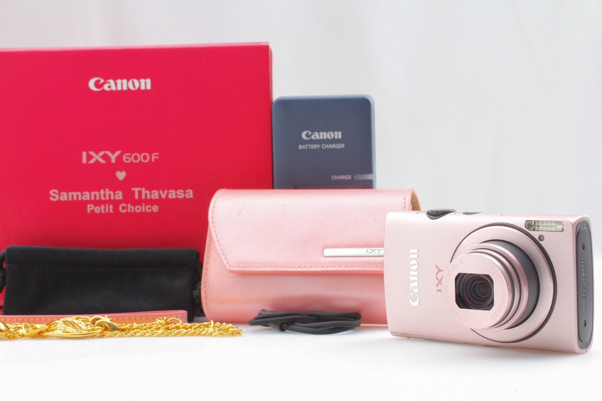 Canon IXY 600F 　Samantha Thavasa CPK Mint] Canon IXY 600F Pink Samantha Thavasa Limited Compact