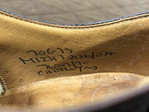 Church’s English Shoes Chetwynd Custom Grade Burgundy Brogues 70F G 8 US  Last 73