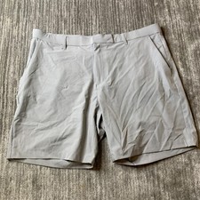 Fabletics Shorts Mens XXL Gray The Only Tech Performance Commuter Casual Golf