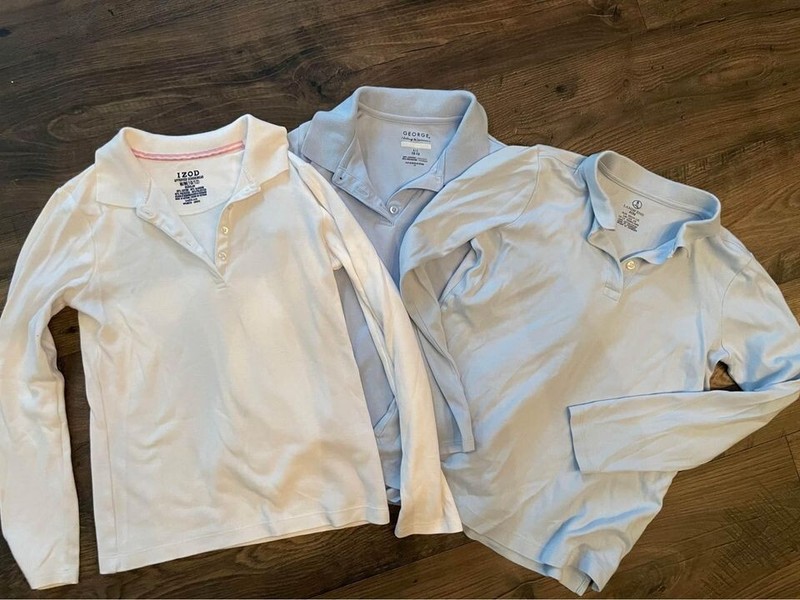 Kid's uniform polos size 10/12 M