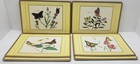 Vintage Butterflies Chuck Ripper Washable Plastic/cork? Placemat Set of 8