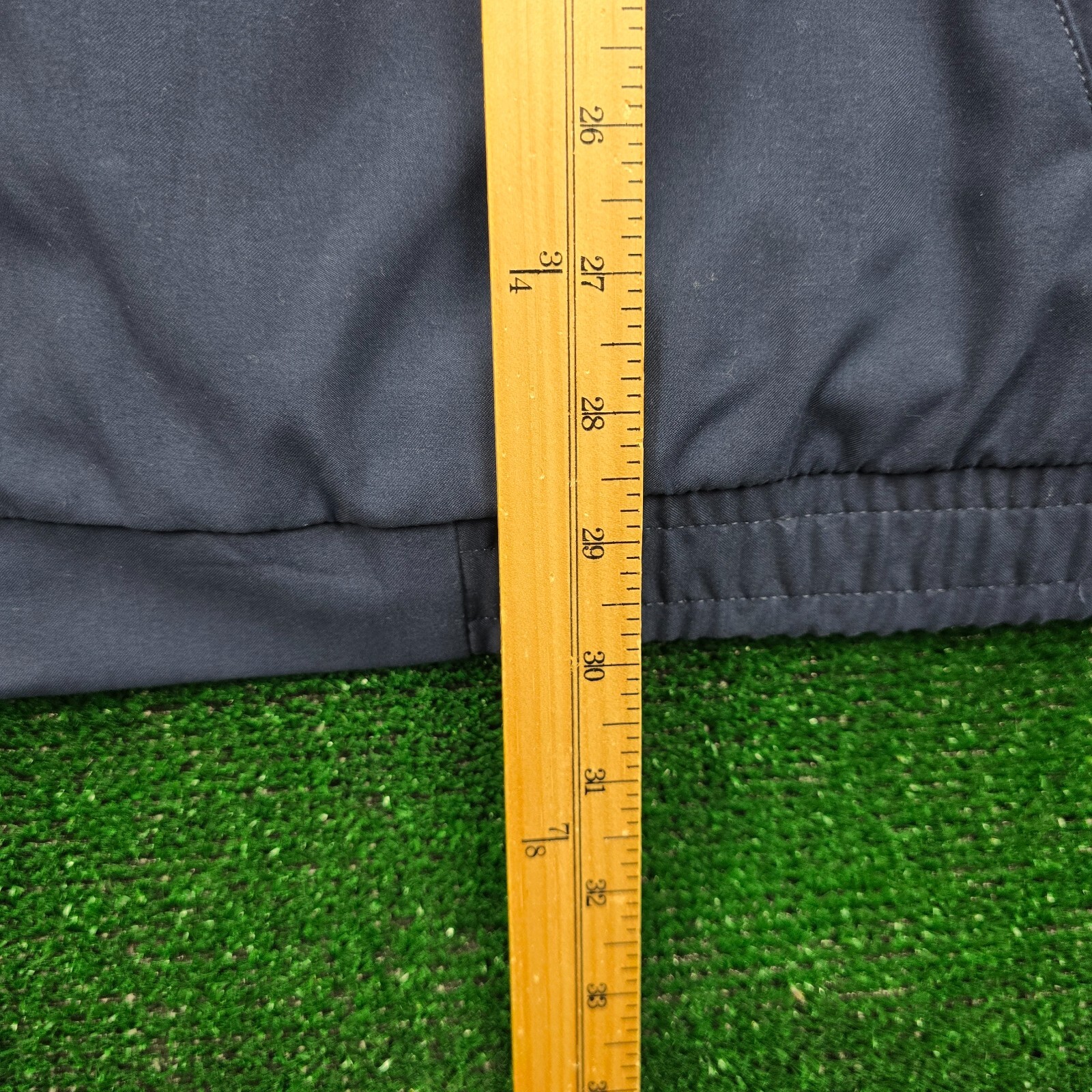 Polo Ralph Lauren giacca uomo 5XB blu navy Harrington full zip foderata pony