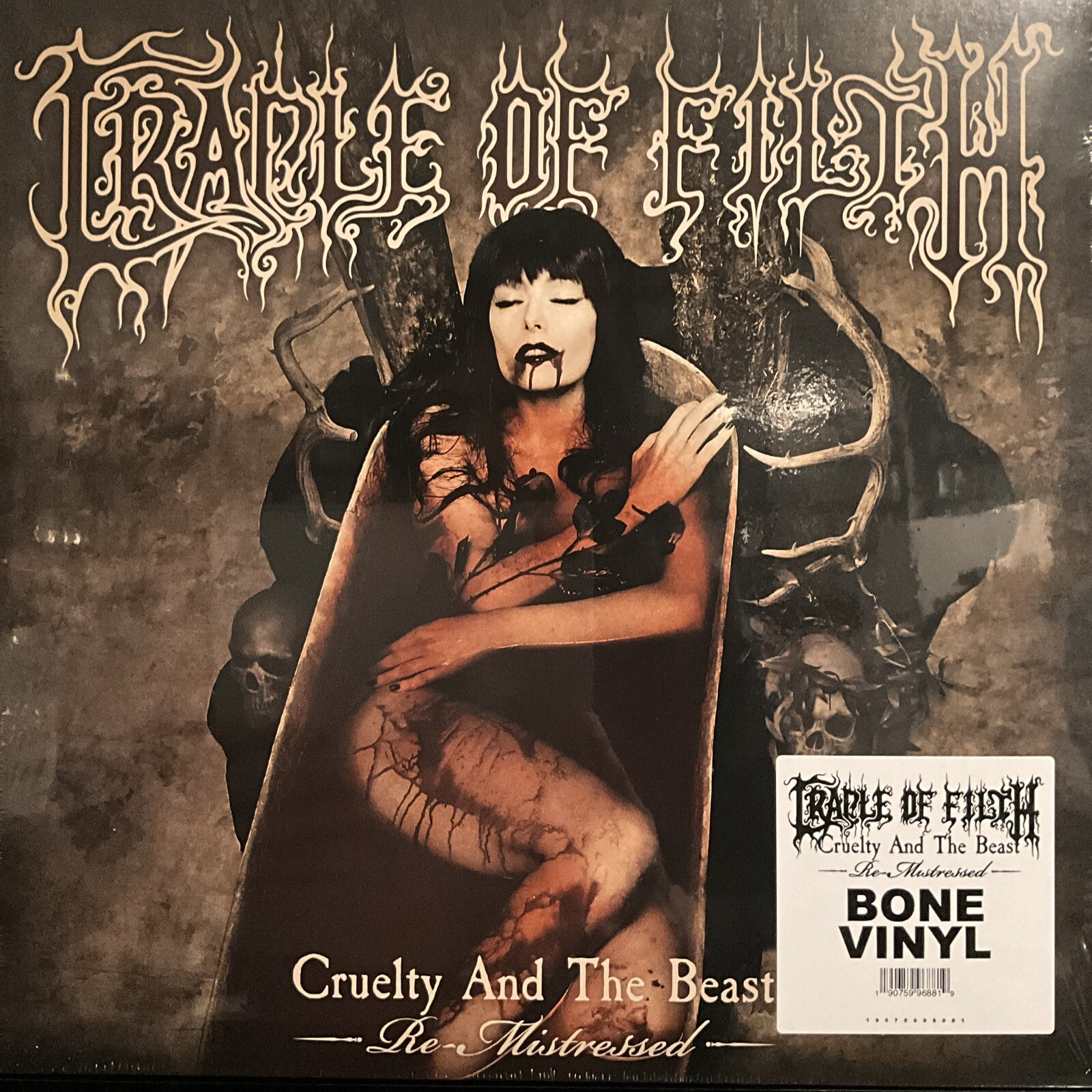 Cradle Of Filth – Cruelty And The Beast (Re-Mistressed) LP 2019 MFN [BONE] NEW