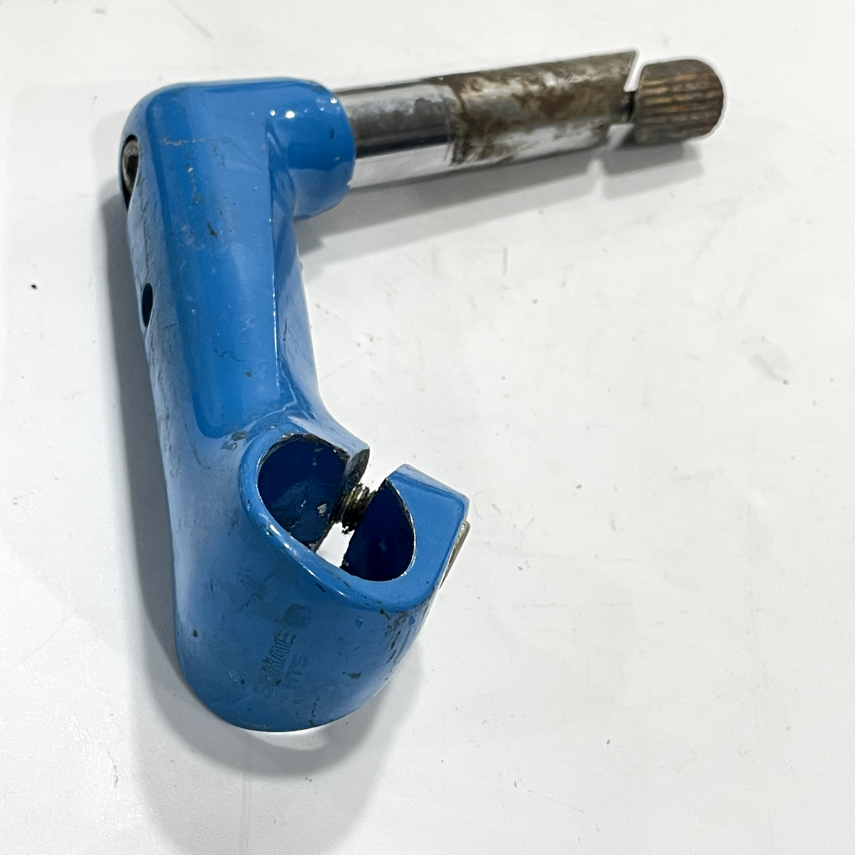 VIntage Sakae MTS Quill Stem SR Japan 22.2 mm MTB Blue 110mm