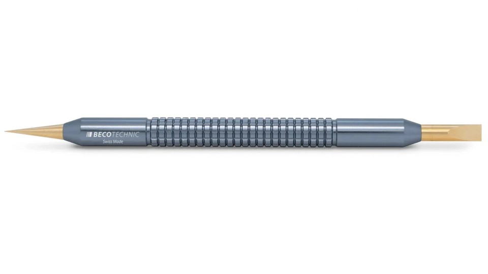 Outil Aux Barrettes BECO TECHNIC – Aluminium éloxé, 2 Pointes Acier – 140 Mm
