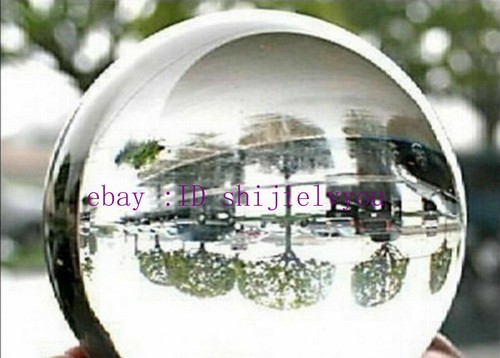 60mm + Stand Asian Rare Natural Quartz Clear Magic Crystal Healing Ball Sphere - 第 4/4 張圖片