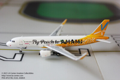 Phoenix Model Peach Airlines Airbus A320 Amami Color Diecast Model