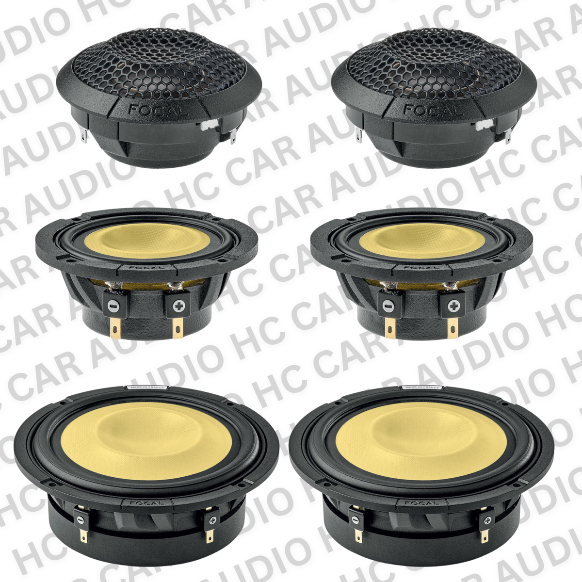 FOCAL K2 POWER M LINE SERIES-3WAY SPEAKER COMPONENTS ACTIVENew 1