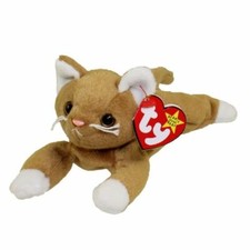 ty beanie baby NIP gold cat new with tags