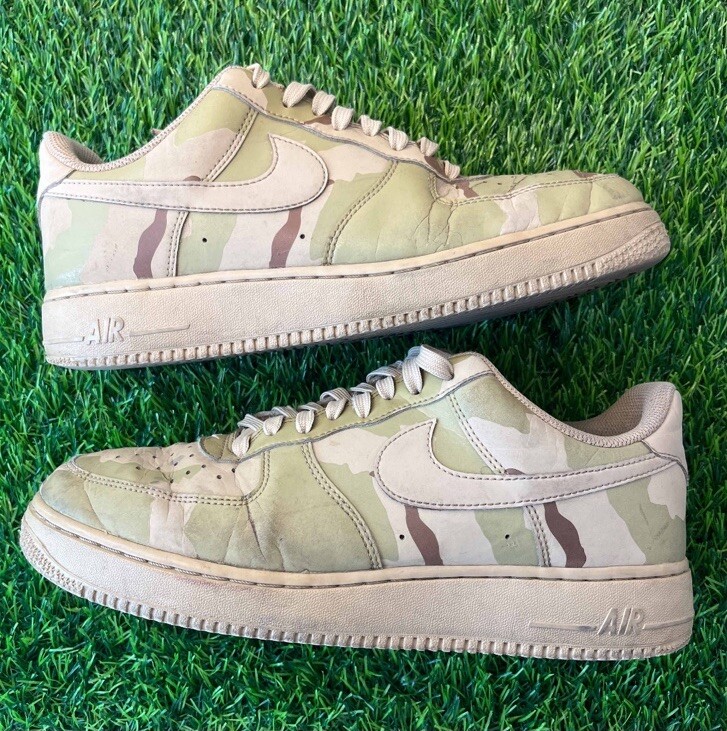 Nike Air Force Low '07 LV8 Reflective Desert Camo Size