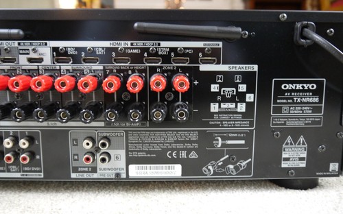 ONKYO TX-NR686 A/V RECEIVER - Picture 10 of 13