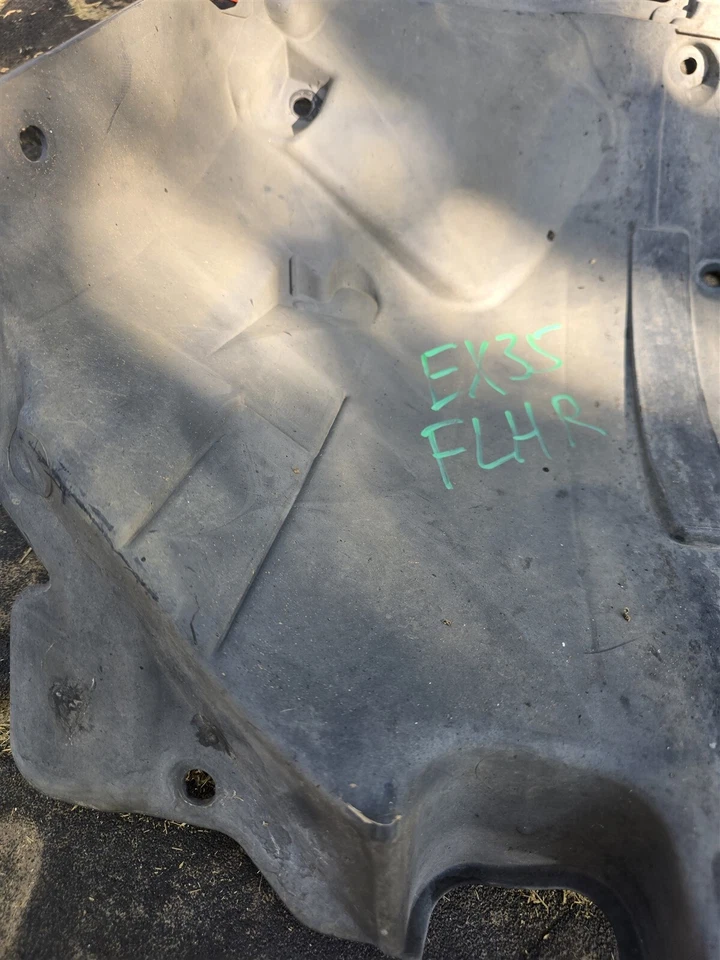 INFINITI EX35 2008-2012 GUARDABARROS DELANTERO IZQUIERDO TRASERO FORRO PROTECTOR CONTRA SALPICADURAS OEM Foto 4 de 4