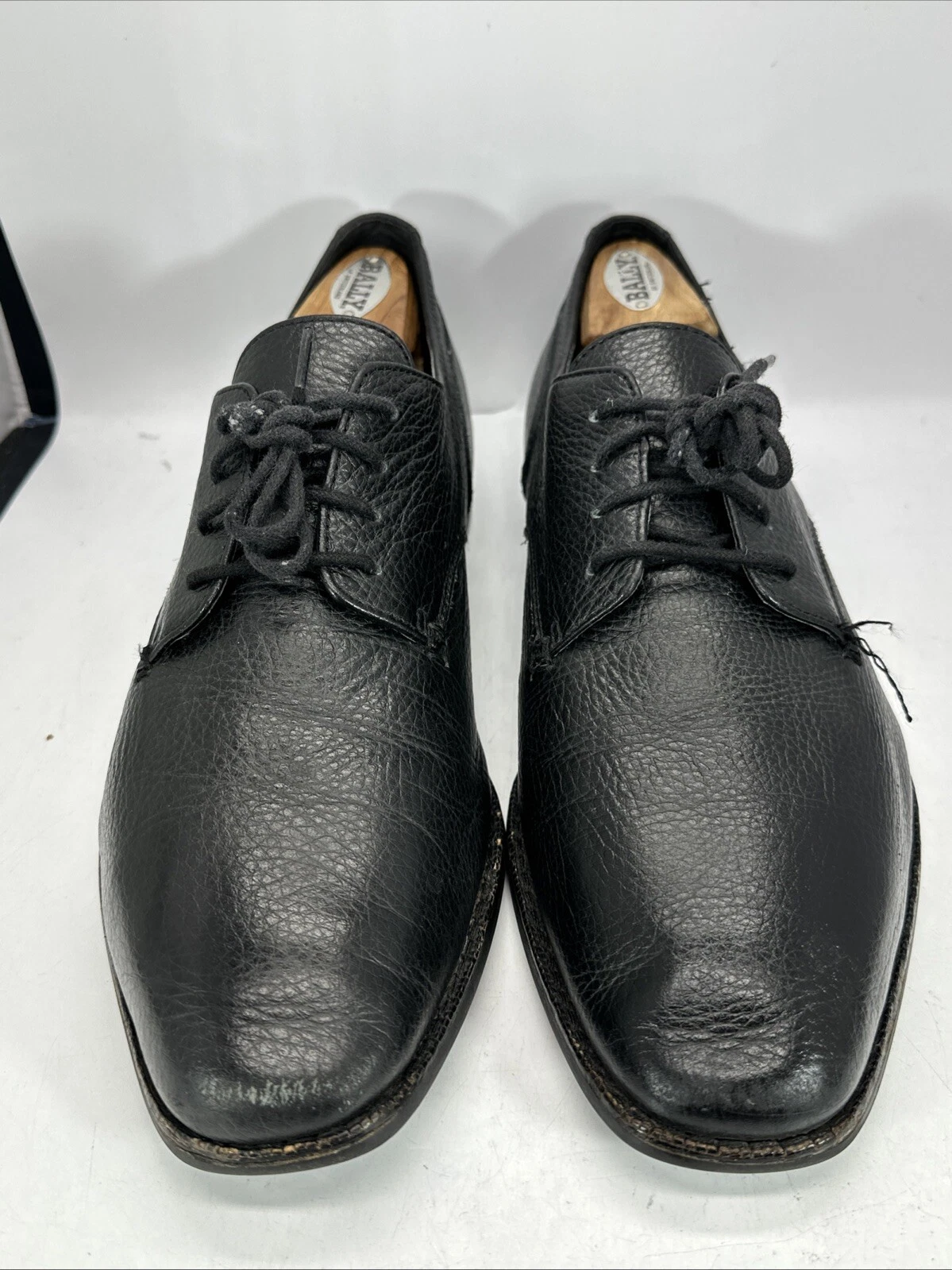 COACH scarpe eleganti uomo vintage US 10 43 nere tutta pelle modello C3101 allacciate